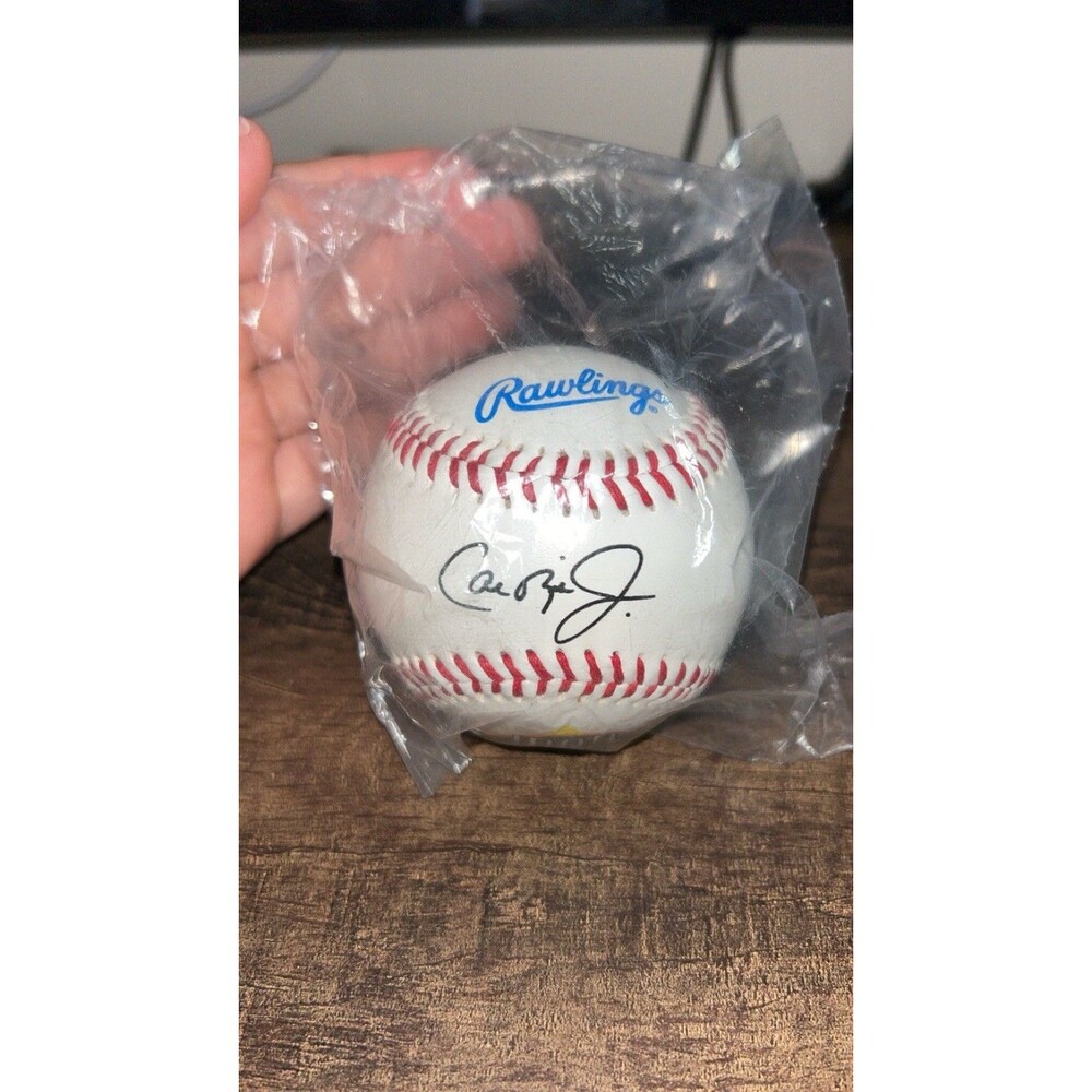 Cal Ripken Jr. Signed Rawlings Baseball Ball Iron Man Baltimore Orioles